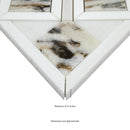 Tessere Pattern 12"x12" Polished Marble Mosaic Floor and Wall Tile - MSI Collection