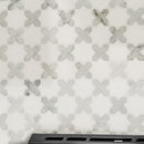 Vera Anne 11.81" x11.81" Polished Marble Mosaic Tile room shot kitchen view 4