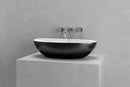 Oval vessel sink
