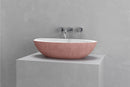 Oval vessel sink