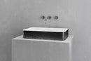 Rectangular vessel sink
