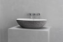 Oval vessel sink
