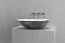Egg shape vessel sink