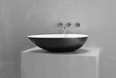 Egg shape vessel sink