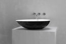 Egg shape vessel sink