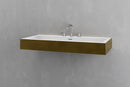 Wall Mounted Rectangular Bathroom Sink