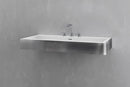 Wall Mounted Rectangular Bathroom Sink