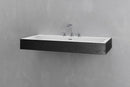 Wall Mounted Rectangular Bathroom Sink