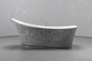 Freestanding boat shape bathtub