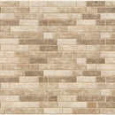 Sandhills interlocking 11.81X11.81 glass mesh mounted mosaic tile SMOT-GLSIL-SAND6MM product shot multiple tiles top view