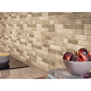 Sandhills interlocking 11.81X11.81 glass mesh mounted mosaic tile SMOT-GLSIL-SAND6MM product shot wall view