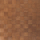Sapele Madlen Mesh-mounted Wood Mosaic Wall Tile 985005 top view
