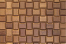 Sapele Pyramid Mesh-mounted Wood Mosaic Wall Tile 985002 top wide view