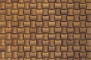 Sapele Straw Mesh-mounted Wood Mosaic Wall Tile 985006 top wide view