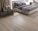 WPC Vinyl Rigid Core 7" Width 60" RL, 9.5mm Thick, 1.5mm IXPE Satin Beige Domaine Floors - Mazzia Collection bedroom view 4