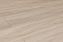 WPC Vinyl Rigid Core 7" Width 60" RL, 9.5mm Thick, 1.5mm IXPE Satin Beige Domaine Floors - Mazzia Collection angle view 2