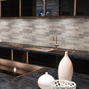 Savoy Subway 11.75" x 12" Glass Mesh-Mounted Mosaic Tile 2" x 6"-MSI Collection