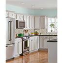Serenity stone river rock 12X12 marble mesh mounted mosaic tile SMOT-SERENITY-PEB10MM product shot kitchen view