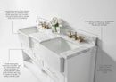 Hayley 60" Bath Vanity Set
