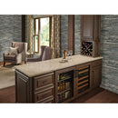 Sierra blue splitface mini ledger corner 6X18 natural quartzite wall tile LPNLQSIEBLU618COR product shot wall view