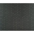 Silverina Interlocking peel and stick 11x12 metal mosaic tile SMOT-PNS-SILVER-5MM product shot multiple tiles angle view