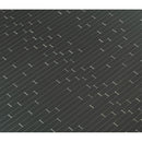 Silverina Interlocking peel and stick 11x12 metal mosaic tile SMOT-PNS-SILVER-5MM product shot single tile top view