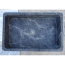 GM Stone Black Marble Farmhouse Sink For Kitchen Or Bath