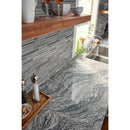 Smoky alps interlocking 11.81X11.81 glass Stone mesh mounted mosaic tile SMOT-GLSPIL-SMOALP8MM product shot wall view