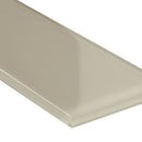 Snow cap white 3x9 glass wall tile  msi collection SMOT-GL-T-SNWHT39 product shot profile view