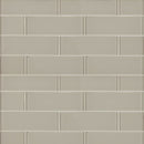 Snow cap white 3x9 glass wall tile  msi collection SMOT-GL-T-SNWHT39 product shot wall view