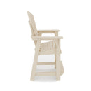 SoPoly St Simons Fan Back Counter Chair (Premium)