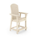 SoPoly St Simons Fan Back Counter Chair (Premium)