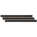 Stable 1 4 thick x 1 3 4 wide x 94 length luxury vinyl t molding VTTSTABLE-T product shot multiple tiles top view