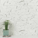 Statuario Celano 11.6x11.61 Glass Mesh Mounted Mosaic Tile SMOT-GLS-STACEL36 prod shot wall view 5