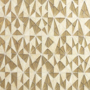 Stella gold 8.5"x14.88" paper face glass mosaic wall tile SMOT-GLSB-STEGLD6MM product shot wall view 4
