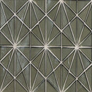 Stella grigia 8.5x14.88 paper face glass mosaic wall tile SMOT GLS STEGRI6MM product shot multiple tiles wall view