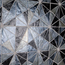 Stella metallica 8.5"x14.88" paper face glass mosaic wall tile SMOT-GLSB-STEMET6MM product shot multi tiles view 2