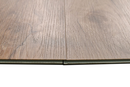 SPC Vinyl Rigid Core 7" Width 60" RL, 6mm Thick, 1.5mm IXPE Sublime Teak Manifesto Floors - Mazzia Collection Product shoot edge view