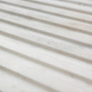 Arabescato Venato 4"x12" Slate Honed Marble Wall Tile - MSI Collection angle  view 