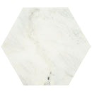 Arabescato Venato 8" Hexagon Floor and Wall - MSI Collection product shot hexagon  view 2