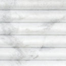 Capri Blue Valentino Fluto 12"x24" Honed Fluted Marble Wall Tile - MSI Collection closeup view