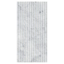 Carrara White Valentino Fluto 12"x24" Honed Fluted Marble Wall Tile - MSI Collection