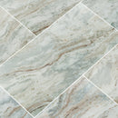 Fantasy brown 12 in x 24 in polished TFANTASYBROWN12240.38P marble floor and wall  tile producy shot angle view