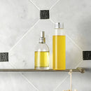 Glacier Honed 12"x12" Marble Tile Product shot profile view 2