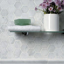 Glacier Honed 2 3/4"x5 1/2" Marble Tile Product shot profile shot 1