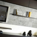 Silver Skyes 2 3/4"x5 1/2" Polished Marble Tile kitchen slab view