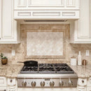 Royal Honed 12"x12" Marble 2"x2" Mosaic Tile