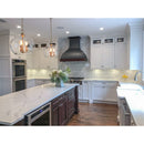 Lonte 2 3/4"x5 1/2" Polished Subway Marble Tile room shot kitchen view 3