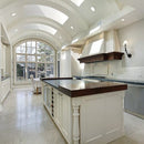 Centennial Honed 12"x12" Limestone Tile room shot kitchen view