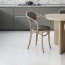 Ice white 12"x24" Honed Marble Tile Product shoot kitchen view 